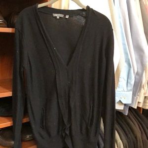 Vince cashmere black cardigan